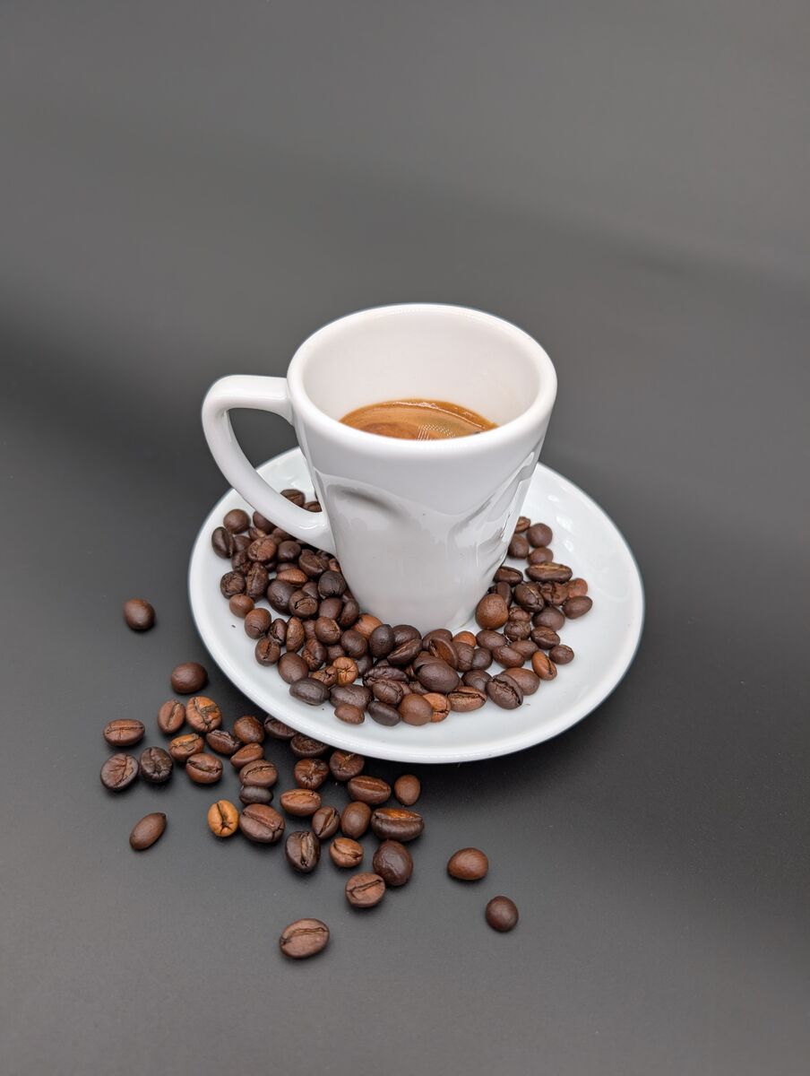 Fresh roasted Madagascar Robusta beans